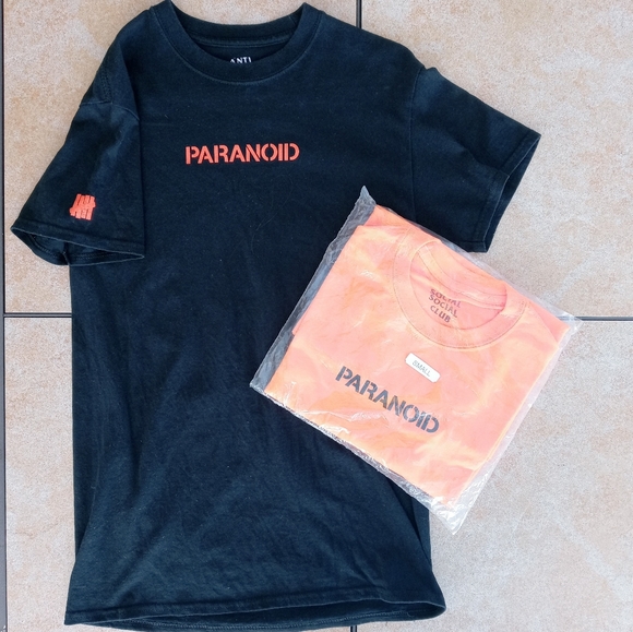 Anti Social Social Club x Defeated Paranoid TShirt - Picture 10 of 14